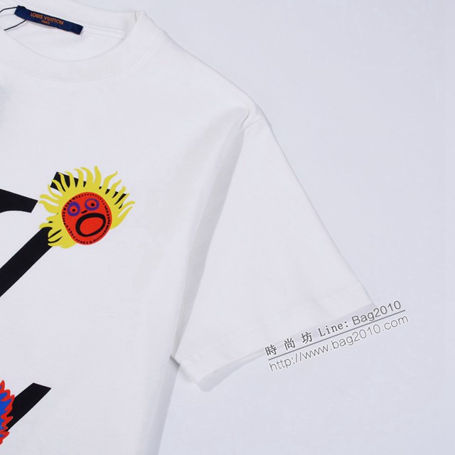 Louisvuitton路易威登Lv專門店2023SS新款印花T恤 男女同款 tzy2687